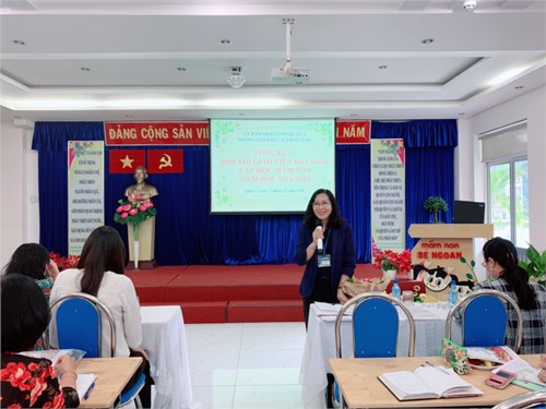 Tổng kết hội thi “Giáo viên dạy giỏi cấp học mầm non” năm học 2018 - 2019